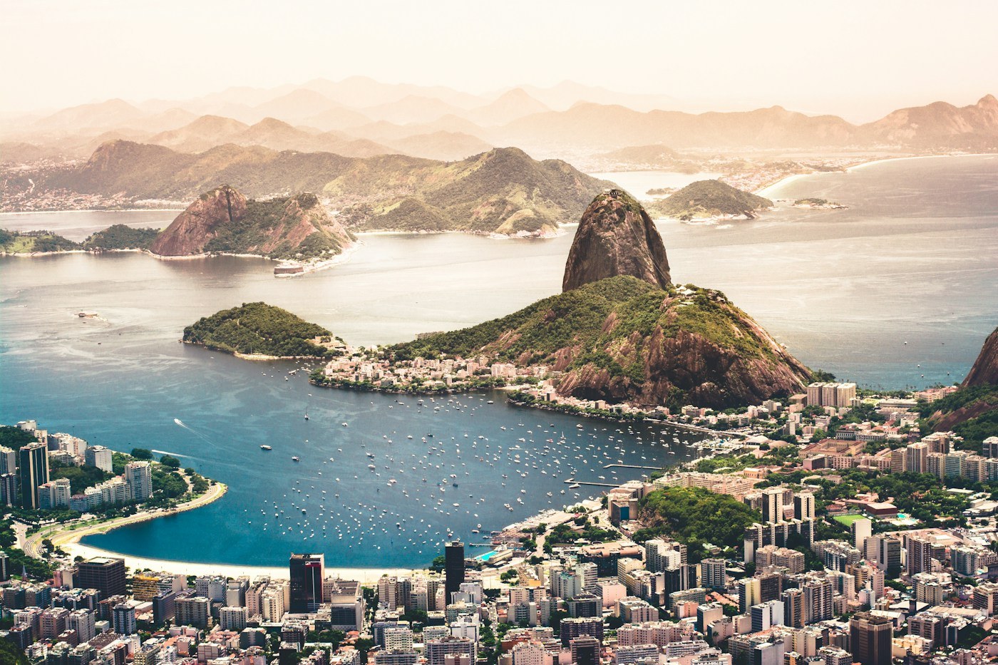 Rio de Janeiro and Sugarloaf Mountain, Brazil